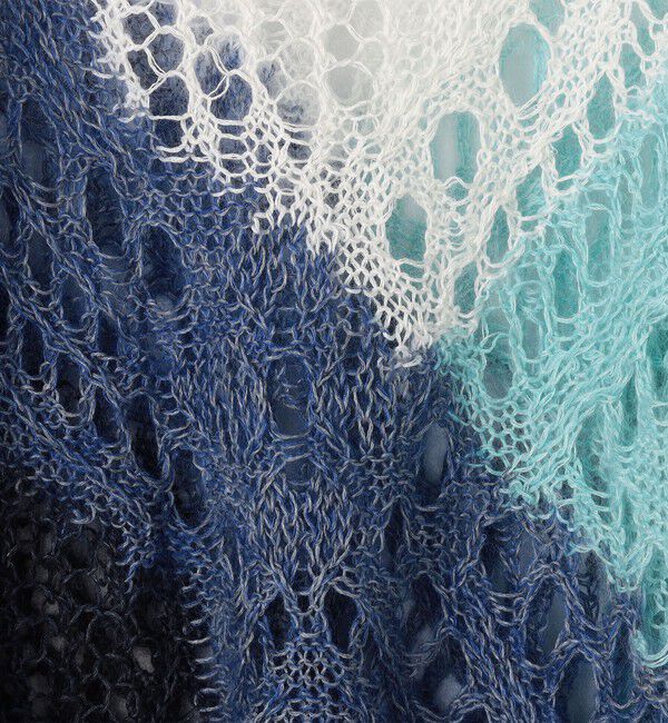 GALERIE VIE「リネンパッチワーク ボートネックプルオーバー」|ニット・セーター|