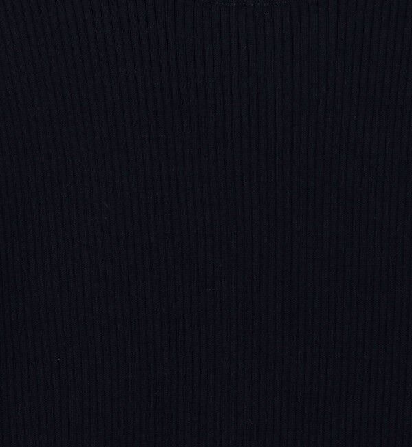 GALERIE VIE「ギザコットンリブ クルーネックプルオーバー」|ニット・セーター|