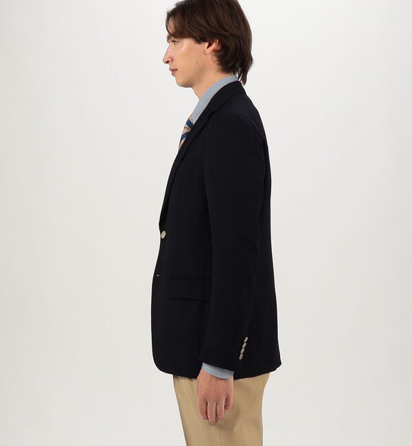 TOMORROWLAND MENS「ウール 3Dルック シングルブレステッド2Bジャケット ANGELICO」|テーラードジャケット|