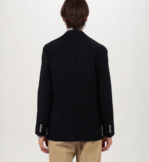 TOMORROWLAND MENS「ウール 3Dルック シングルブレステッド2Bジャケット ANGELICO」|テーラードジャケット|