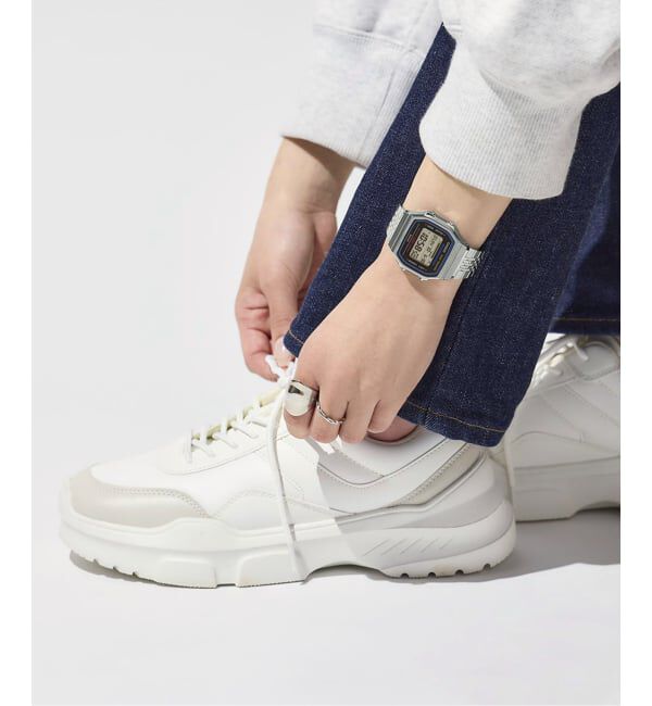 HIROB「Web限定 CASIO Collection STANDARD ABL-100WE-1AJF」|腕時計|