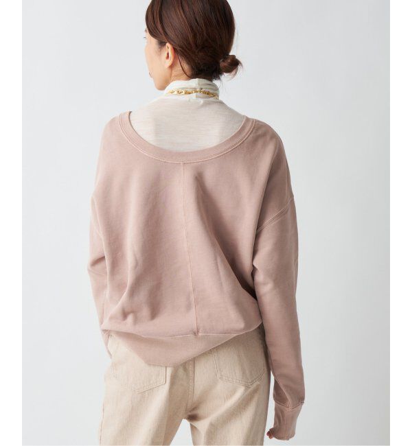 IENA「ピグメントスウェットプルオーバー」|スウェット・ジャージ|