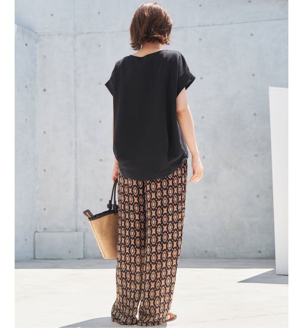 SLOBE IENA「《WEB限定/追加》ダンボールポンチニュアンスプルオーバー」|Tシャツ・カットソー|