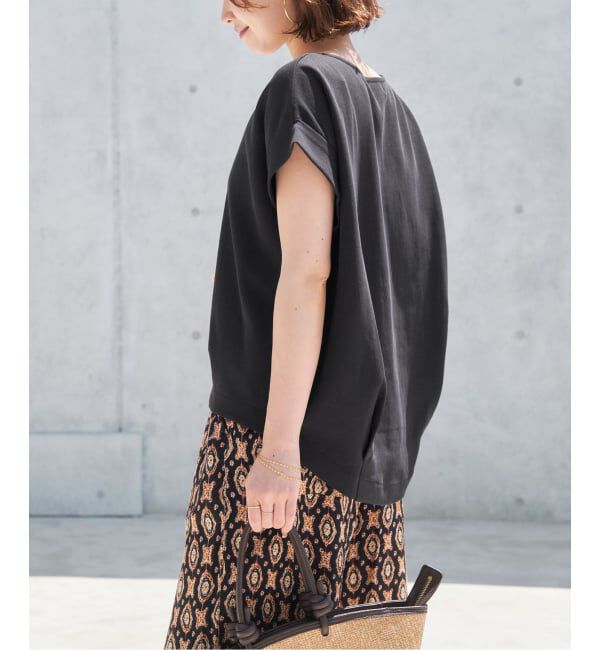 SLOBE IENA「《WEB限定/追加》ダンボールポンチニュアンスプルオーバー」|Tシャツ・カットソー|