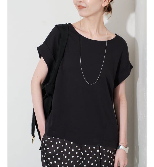 SLOBE IENA「《WEB限定/追加》ダンボールポンチニュアンスプルオーバー」|Tシャツ・カットソー|