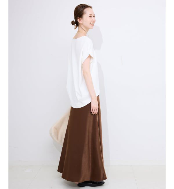 SLOBE IENA「《WEB限定/追加》ダンボールポンチニュアンスプルオーバー」|Tシャツ・カットソー|