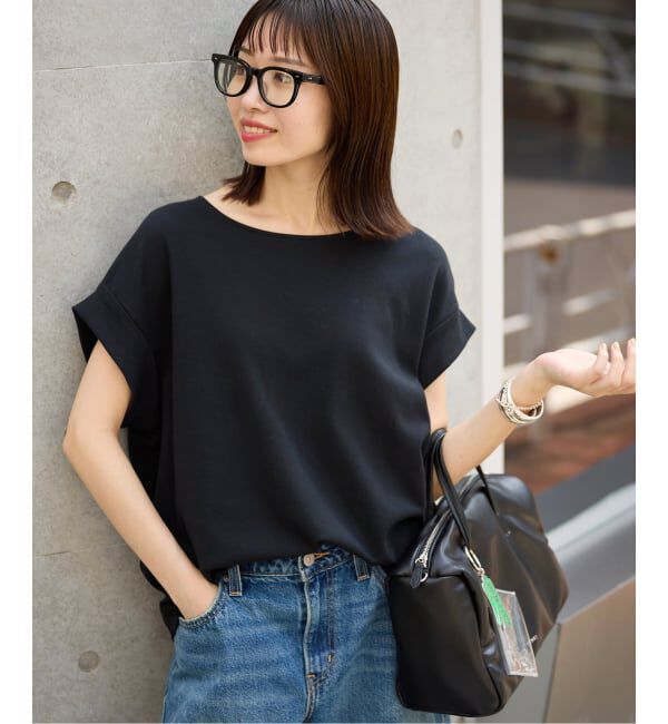 SLOBE IENA「《WEB限定/追加》ダンボールポンチニュアンスプルオーバー」|Tシャツ・カットソー|