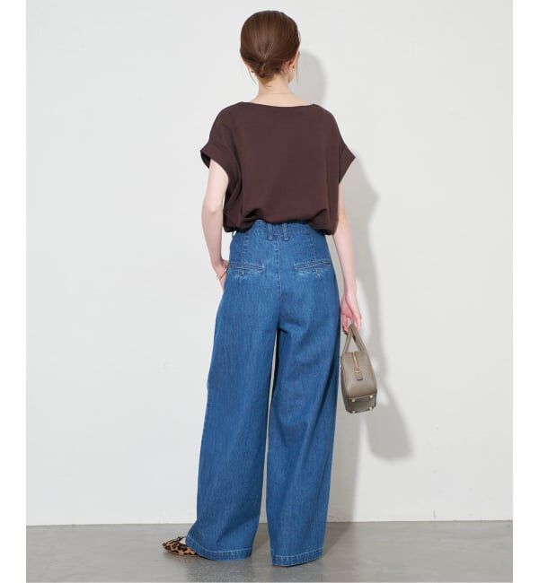 SLOBE IENA「《WEB限定/追加》ダンボールポンチニュアンスプルオーバー」|Tシャツ・カットソー|