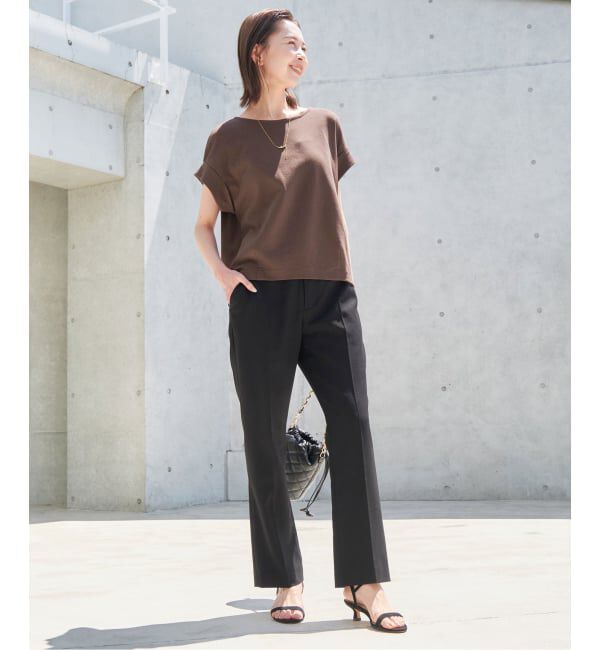 SLOBE IENA「《WEB限定/追加》ダンボールポンチニュアンスプルオーバー」|Tシャツ・カットソー|