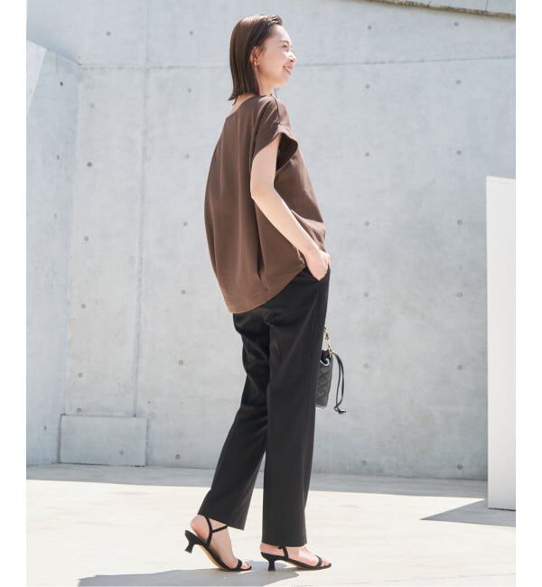 SLOBE IENA「《WEB限定/追加》ダンボールポンチニュアンスプルオーバー」|Tシャツ・カットソー|