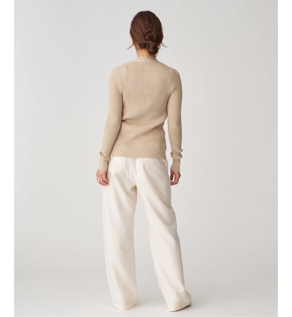 VERMEIL par iena「SLOWOOL Vネック カーディガン」|カーディガン|