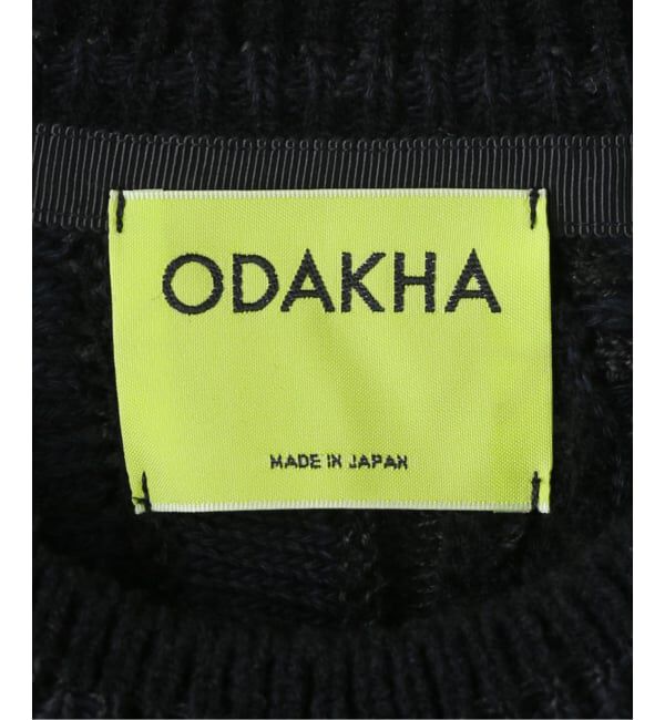 IENA LA BOUCLE「ODAKHA/オダカ CRAZY ショートニット OH25AWKN11」|ニット・セーター|