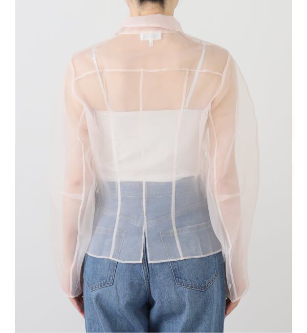 IENA LA BOUCLE「BAUM UND PFERDGARTEN/バウム ウンド ヘルガーデン cotton and orcanza シャツ」|シャツ・ブラウス|