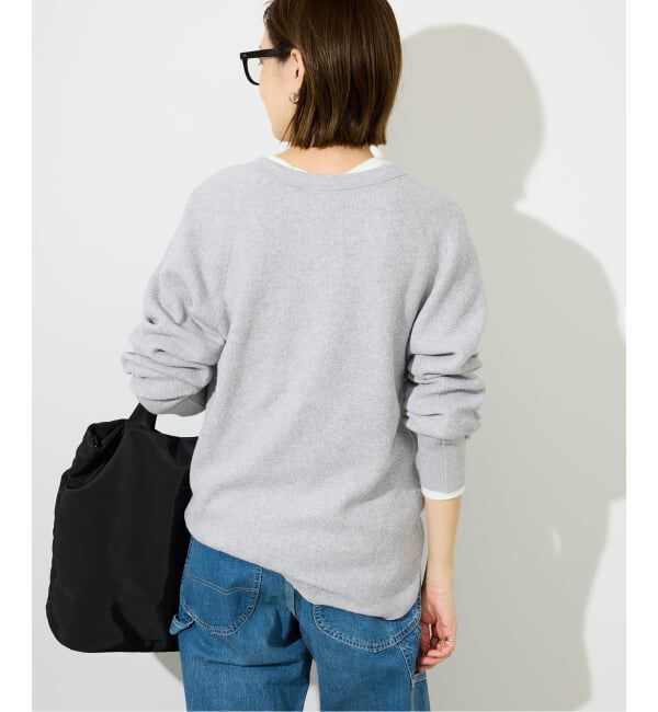 SLOBE IENA「《WEB限定カラー有り/追加》Wフェイスジャージヘンリープルオーバー」|Tシャツ・カットソー|