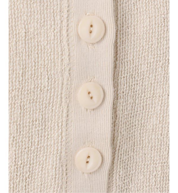 SLOBE IENA「《WEB限定カラー有り/追加》Wフェイスジャージヘンリープルオーバー」|Tシャツ・カットソー|