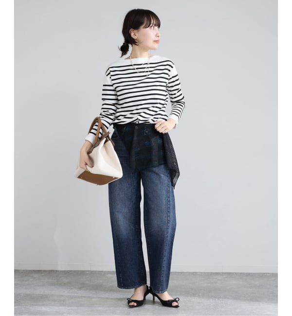 IENA「MOTHER/マザー THE HALF PIPE ANKLE デニムパンツ 10926-544/1396」|デニム|