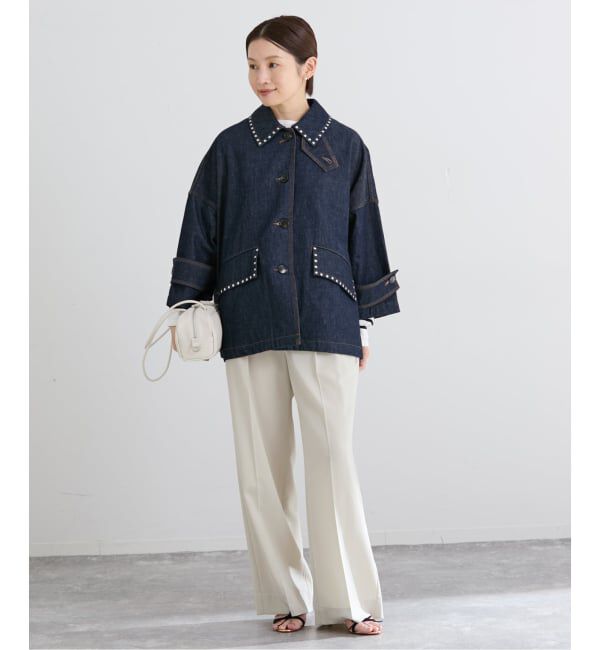 IENA「《新色/追加》＆MyuQ/アンドミューク KAKU バッグ MCB096」|ショルダー・メッセンジャー|