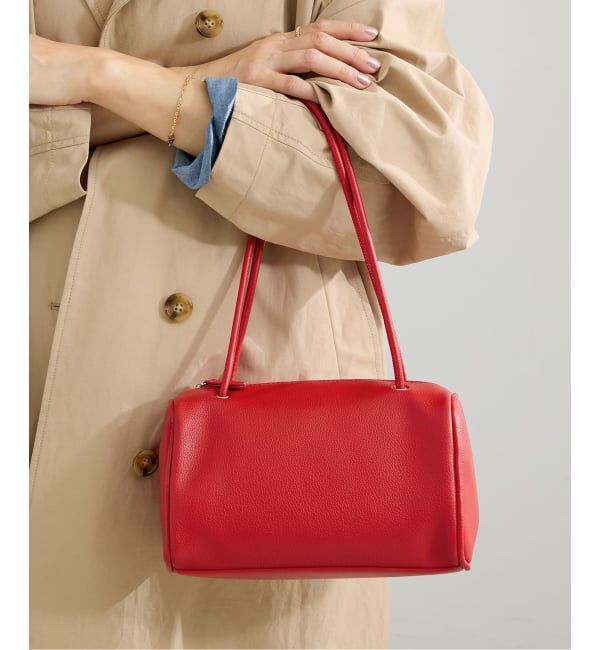 IENA「《新色/追加》＆MyuQ/アンドミューク KORO バッグ MC093」|ショルダー・メッセンジャー|レッド