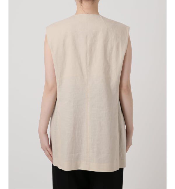 VERMEIL par iena「Clean Linen ベスト」|その他|