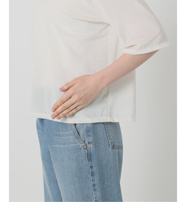 IENA「シアーベロアTシャツ」|Tシャツ・カットソー|