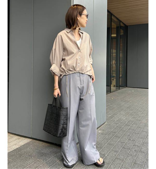 SLOBE IENA「ドロストシャツ」|シャツ・ブラウス|