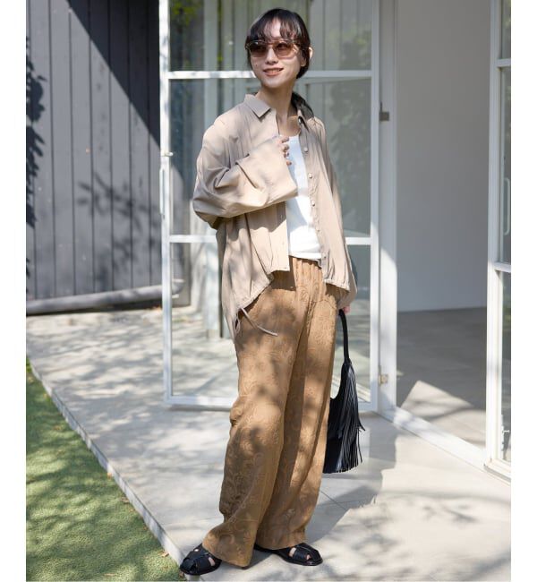 SLOBE IENA「ドロストシャツ」|シャツ・ブラウス|