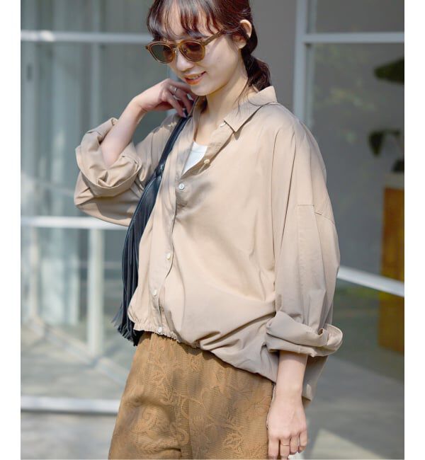 SLOBE IENA「ドロストシャツ」|シャツ・ブラウス|