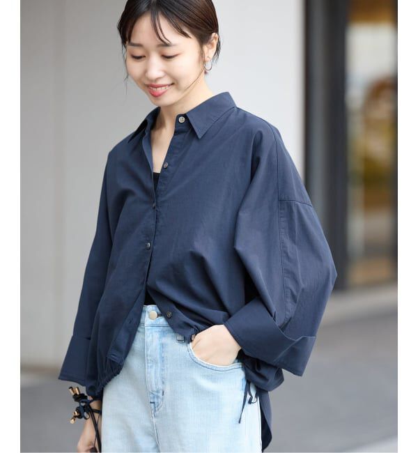 SLOBE IENA「ドロストシャツ」|シャツ・ブラウス|