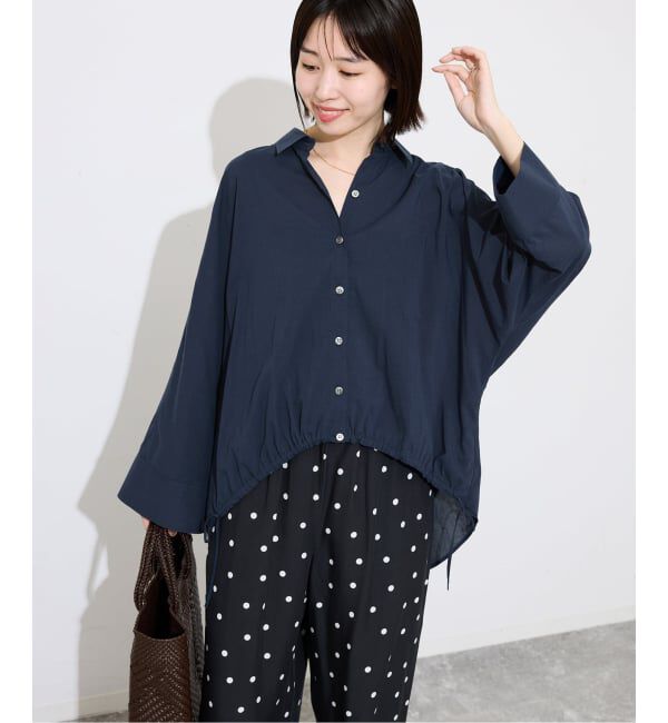 SLOBE IENA「ドロストシャツ」|シャツ・ブラウス|