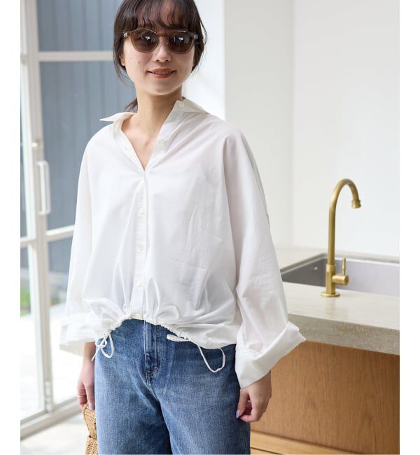 SLOBE IENA「ドロストシャツ」|シャツ・ブラウス|
