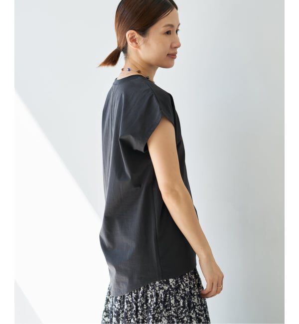 IENA「《新色あり/追加8》ラウンドテールプルオーバー」|Tシャツ・カットソー|ブラック