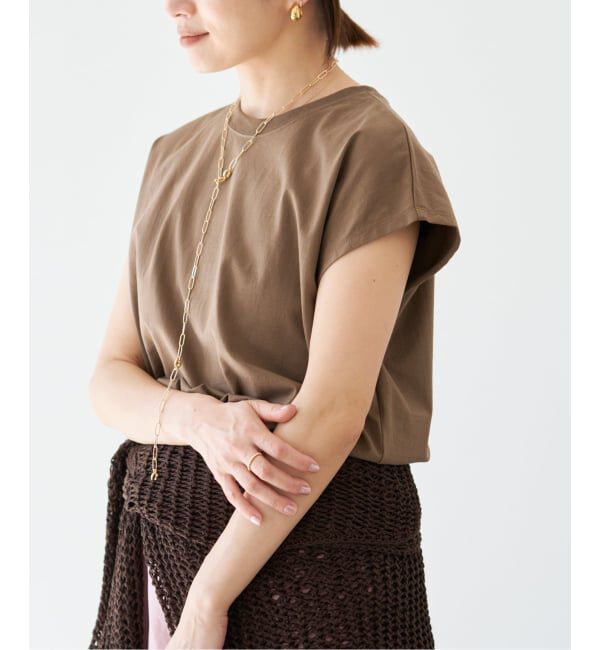 IENA「《新色あり/追加8》ラウンドテールプルオーバー」|Tシャツ・カットソー|