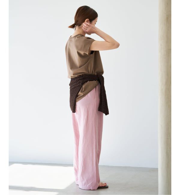 IENA「《新色あり/追加8》ラウンドテールプルオーバー」|Tシャツ・カットソー|