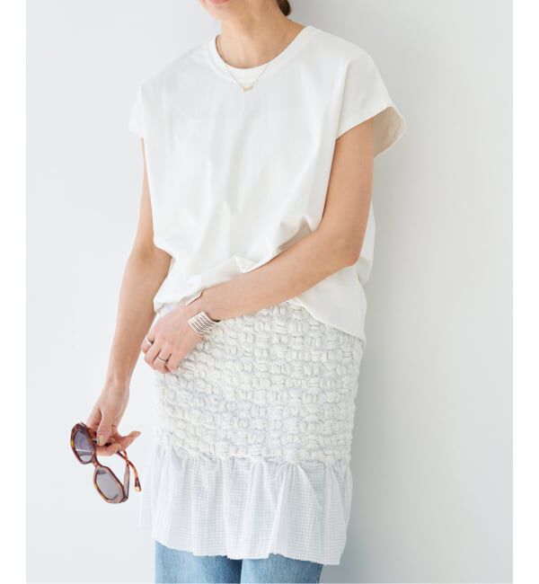 IENA「《新色あり/追加8》ラウンドテールプルオーバー」|Tシャツ・カットソー|