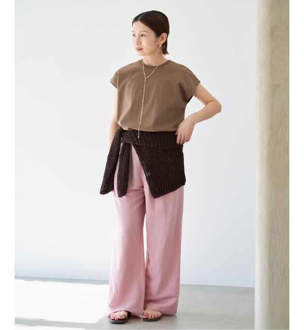 IENA「《新色あり/追加8》ラウンドテールプルオーバー」|Tシャツ・カットソー|