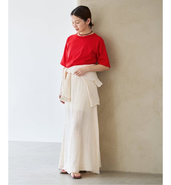 IENA「クロップドTシャツ」|Tシャツ・カットソー|