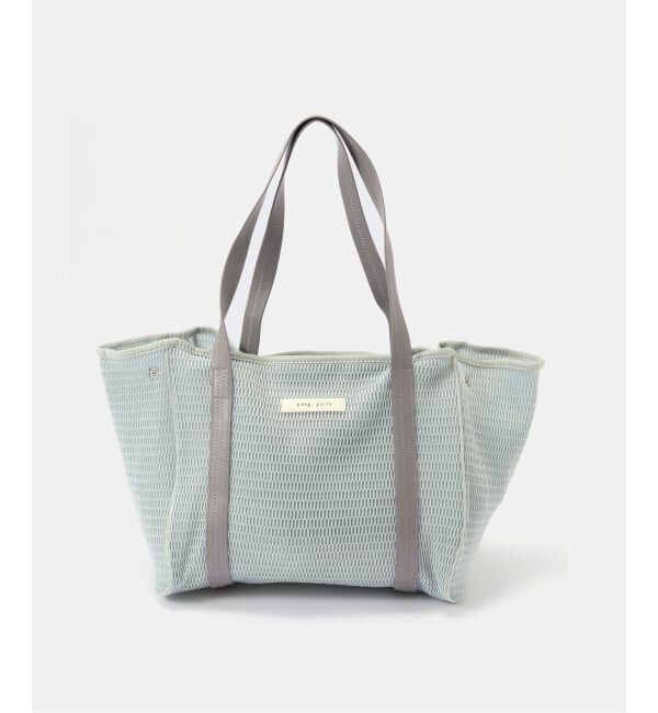 IENA「qbag paris/キューバッグ パリ nest zip M バッグ NEST-MZIP」|トートバッグ|グレーA