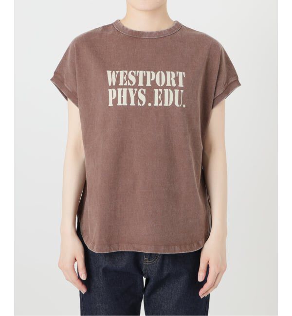 SLOBE IENA「《予約》Champion/チャンピオン SLOBE別注 フレンチスリーブロゴTシャツ」|Tシャツ・カットソー|