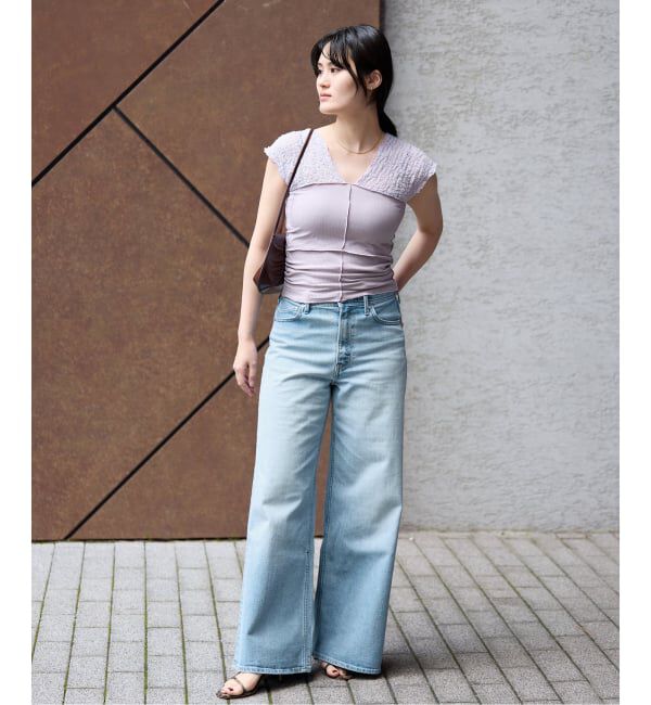 IENA「《予約》YANUK/ヤヌーク 別注 LYDIA デニムパンツ」|デニム|