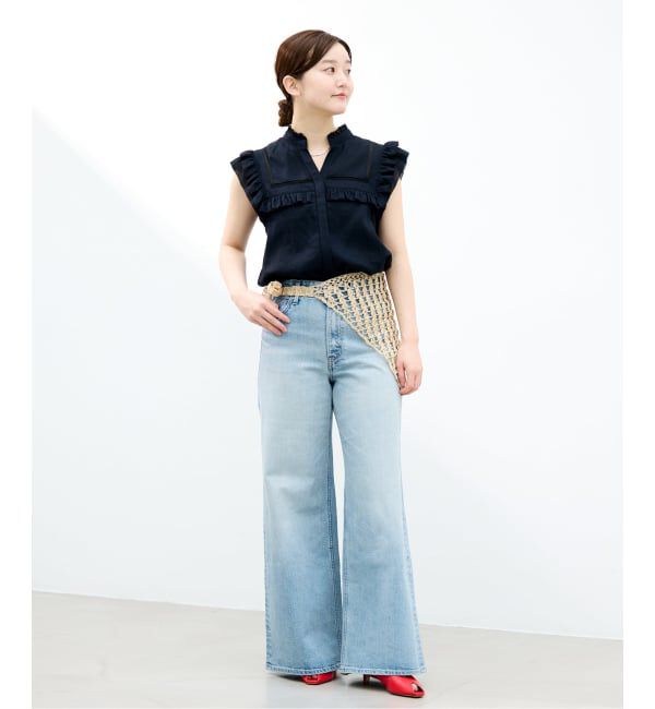 IENA「《予約》YANUK/ヤヌーク 別注 LYDIA デニムパンツ」|デニム|