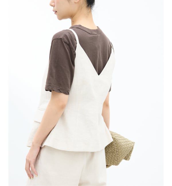 IENA「《予約》ATON/エイトン FRESCA SINGLE JERSEY SS EX Tシャツ」|Tシャツ・カットソー|