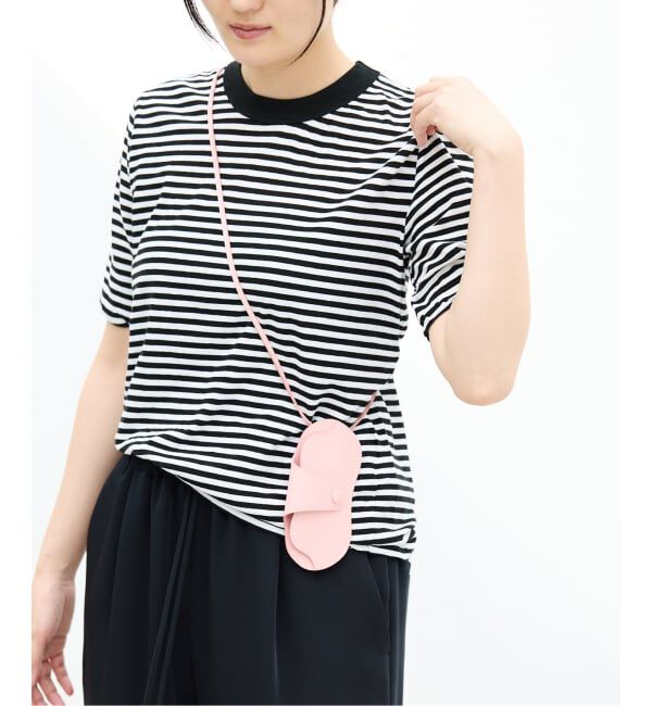 IENA「《予約》ATON/エイトン FRESCA SINGLE JERSEY SS EX Tシャツ」|Tシャツ・カットソー|