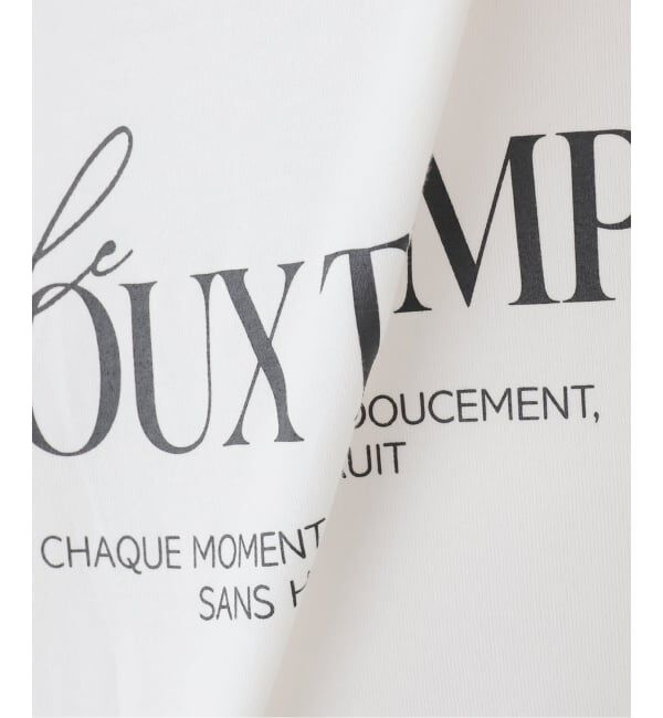 SLOBE IENA「The DOUX TEMPS TEE」|Tシャツ・カットソー|