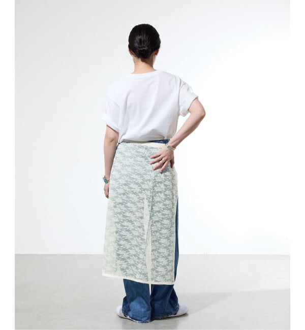 IENA「《予約/一部店舗限定》フラワージャガード ラップスカート」|スカート|