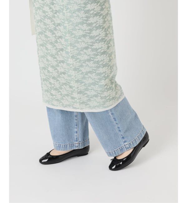 IENA「《予約/一部店舗限定》フラワージャガード ラップスカート」|スカート|