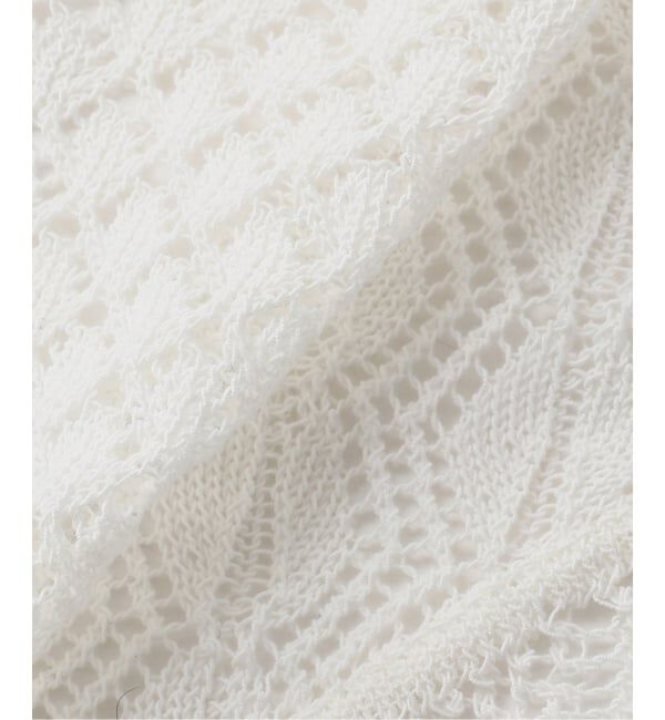 IENA「《予約/一部店舗限定》クロシェニット バンダナ」|バンダナ・スカーフ|