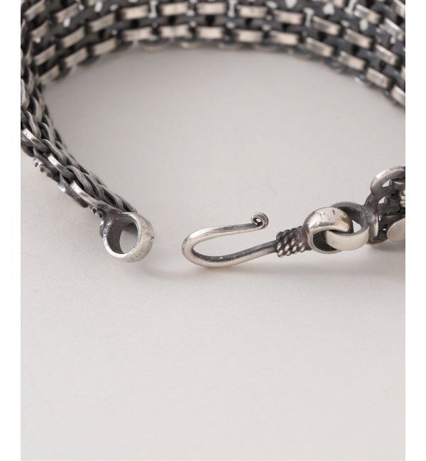 EDIFICE「THARU SILVER(タルー シルバー) Double Bracelet PAISLEY」|ブレスレット・バングル|