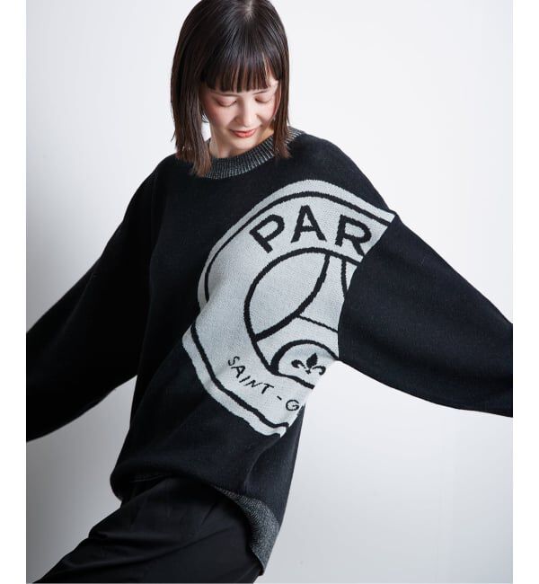 Paris Saint-Germain「【Paris Saint-Germain / パリ・サン＝ジェルマン】 JP Emblem knit pullover」|ニット・セーター|