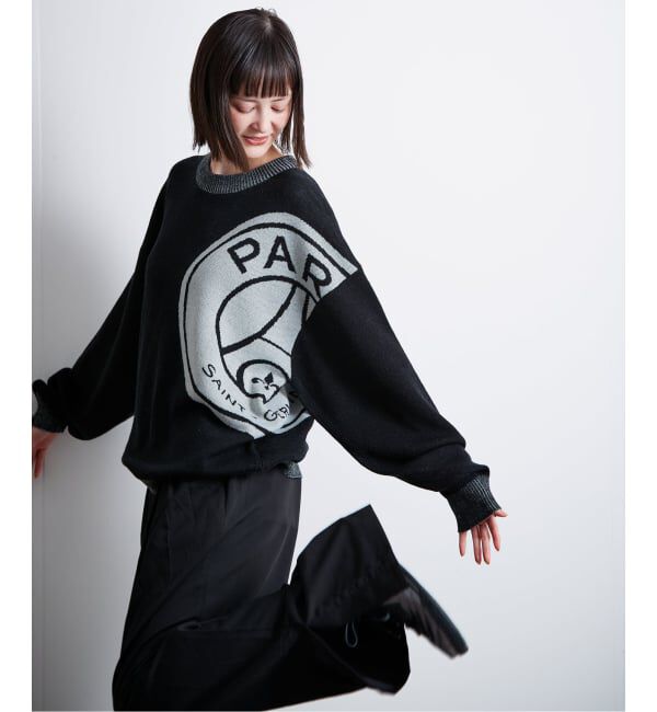 Paris Saint-Germain「【Paris Saint-Germain / パリ・サン＝ジェルマン】 JP Emblem knit pullover」|ニット・セーター|