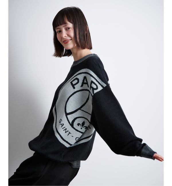 Paris Saint-Germain「【Paris Saint-Germain / パリ・サン＝ジェルマン】 JP Emblem knit pullover」|ニット・セーター|